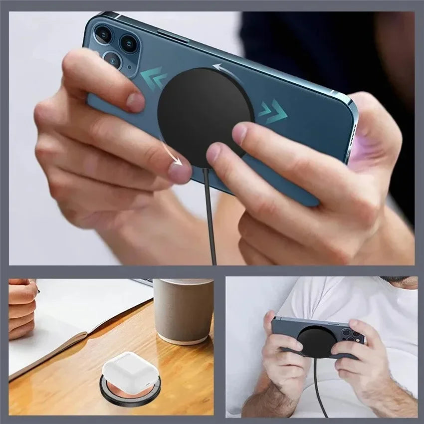 100W Magnetic Wireless Charger Pad For iPhone 15 14 13 Pro