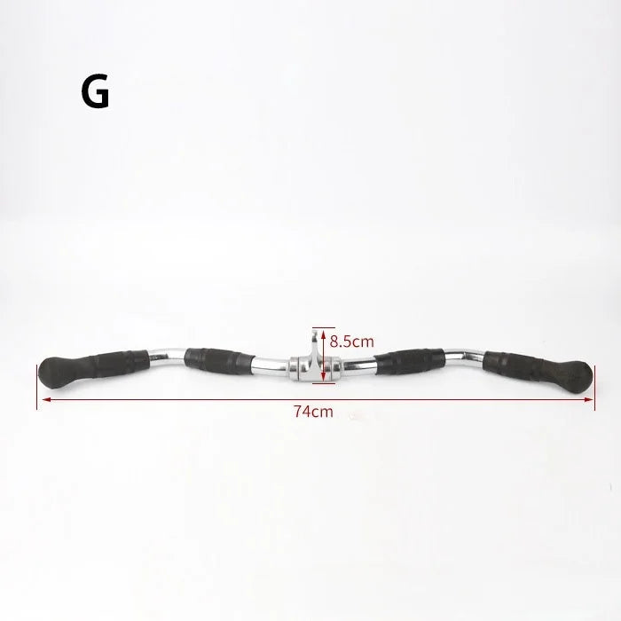 Fitness Solid T-bar, V-Bar Heavy Duty Load