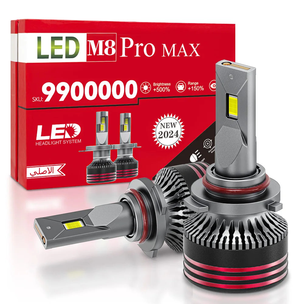 2PCS 9005/HB3 9006/HB4 H7 H11 H4 H1 LED Headlight