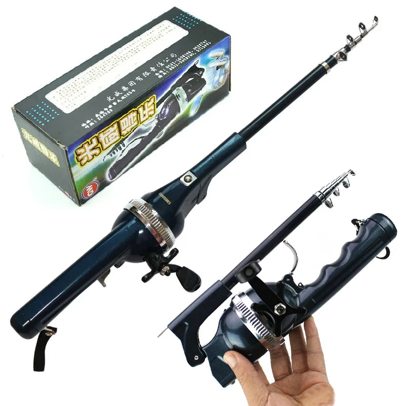 Travel Folding Mini Rod for Fish High Quality Foldable Fishing