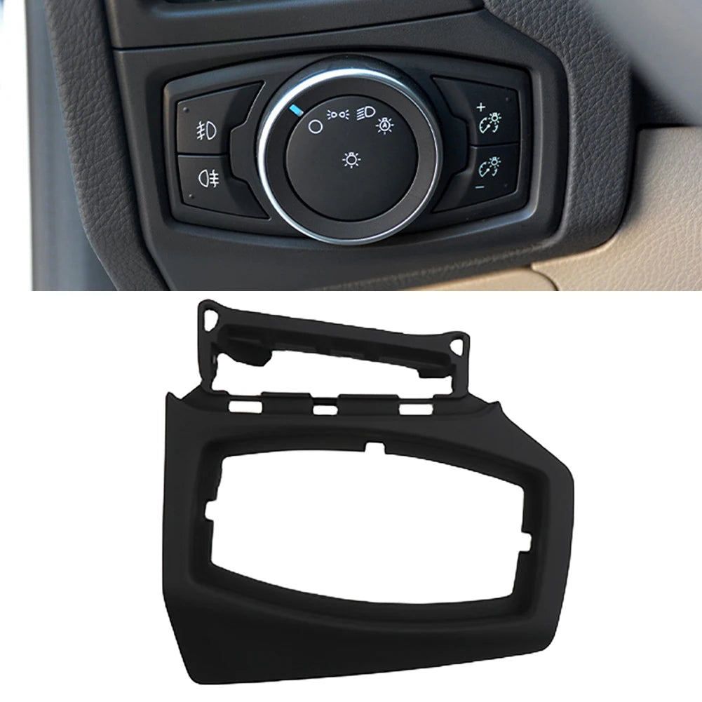 Dashboard Headlight Switch Button Frame Cover Trim Low&High