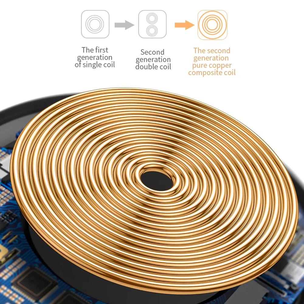 Essager 15W Qi Wireless Charger Fast Wireless Charging