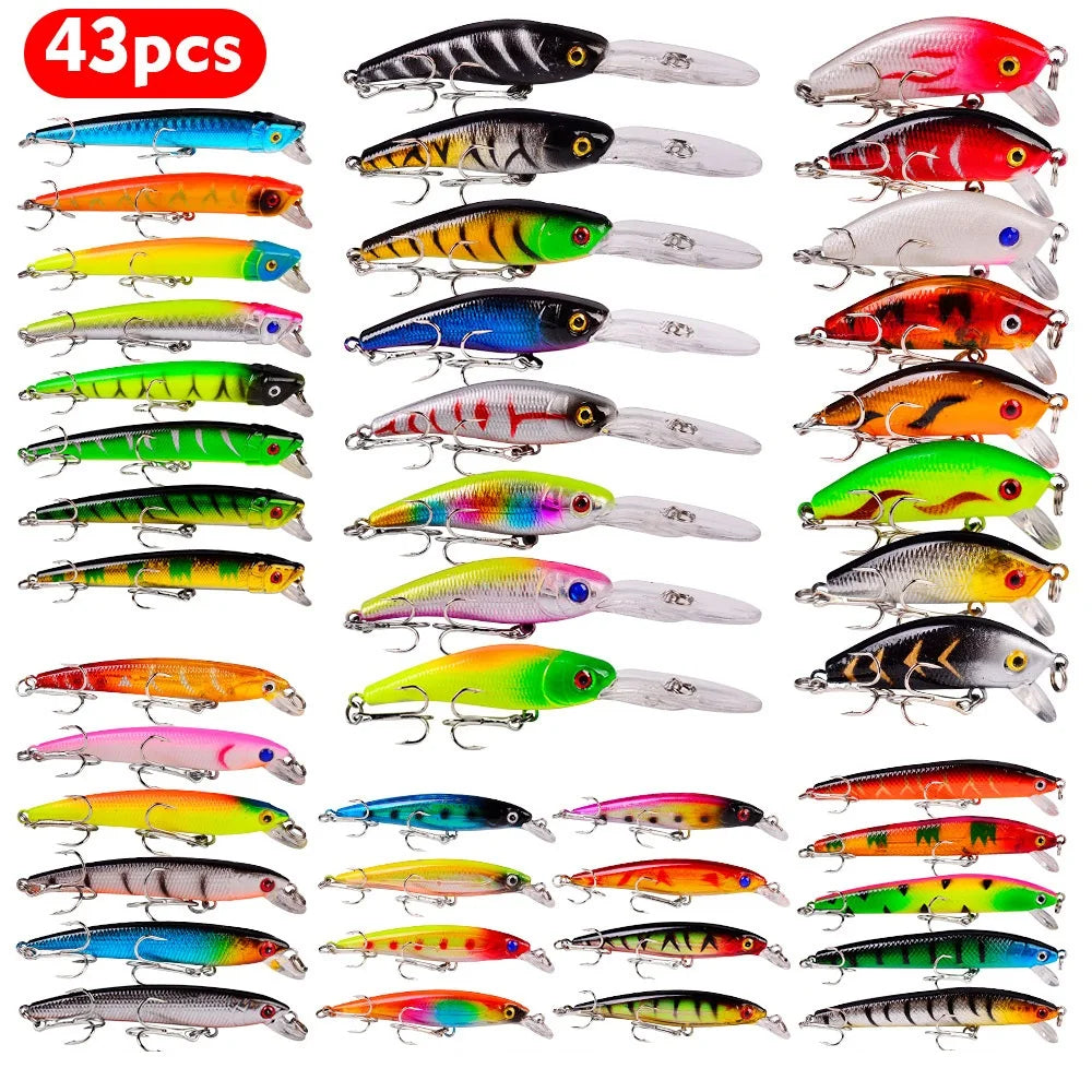 Fishing Lure Set Fishing Hard Bait Mini Minnow