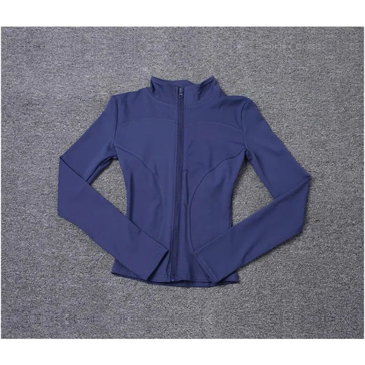 Women Sport Jacket Long Sleeve Shirt Workout