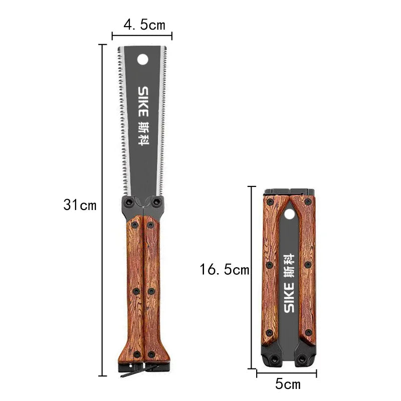 Woodworking specialized hand saw, double-sided saw,