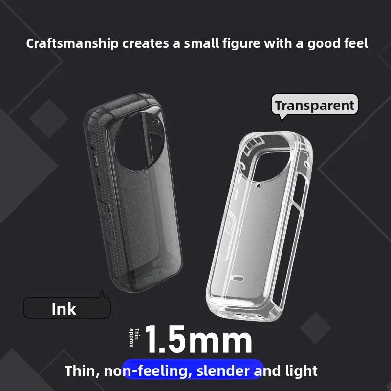 Transparent Protective Case For Insta360 X4