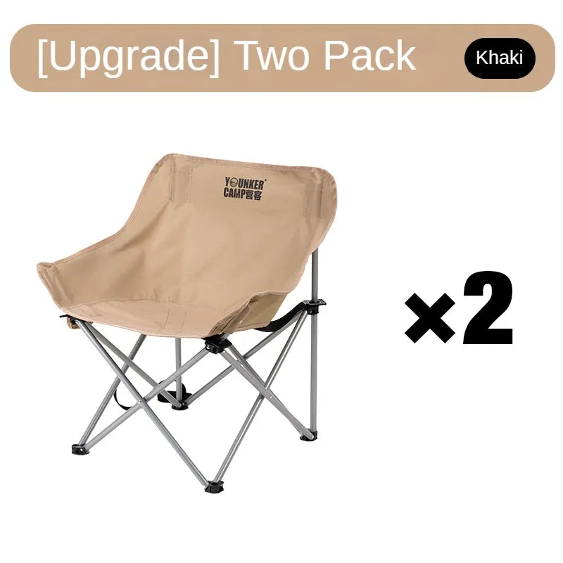 Outdoor Folding Moon Chair Portable Chair Camping