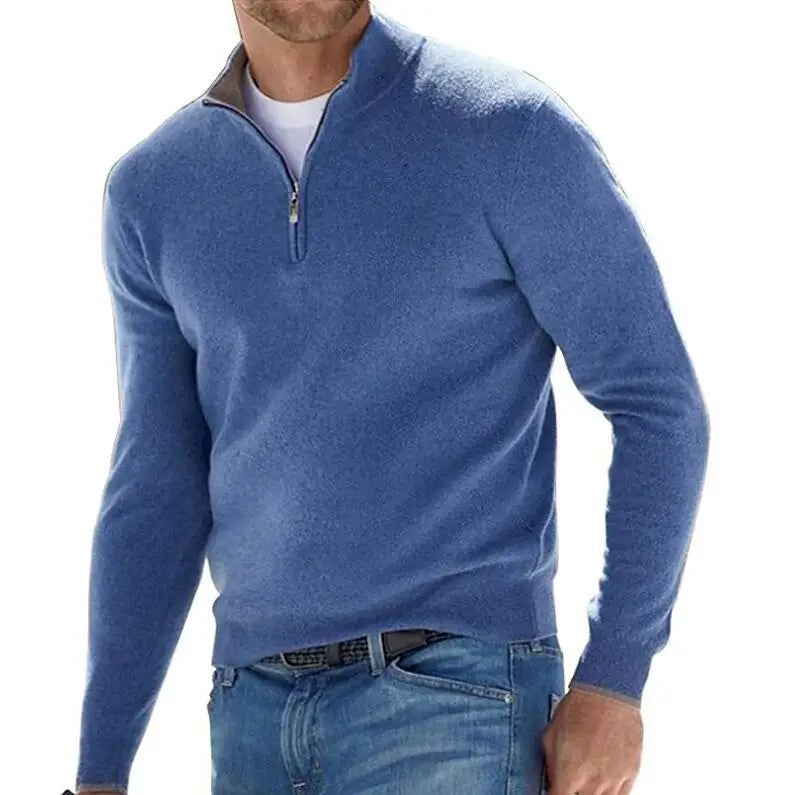 2025 Long Sleeved Sweater Men's Base Sweater for men in
