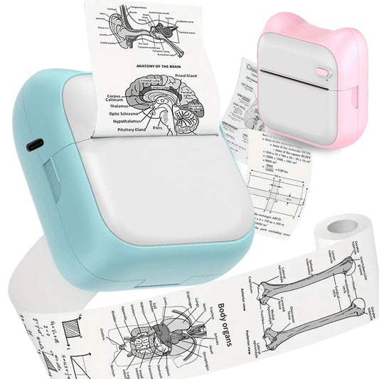 Mini Printer, Portable Thermal Printer