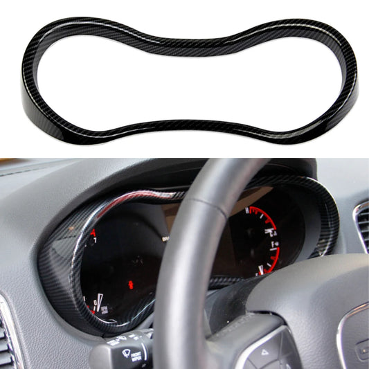 Dashboard Meter Panel Frame Cover Trim Frame  ABS Carbon