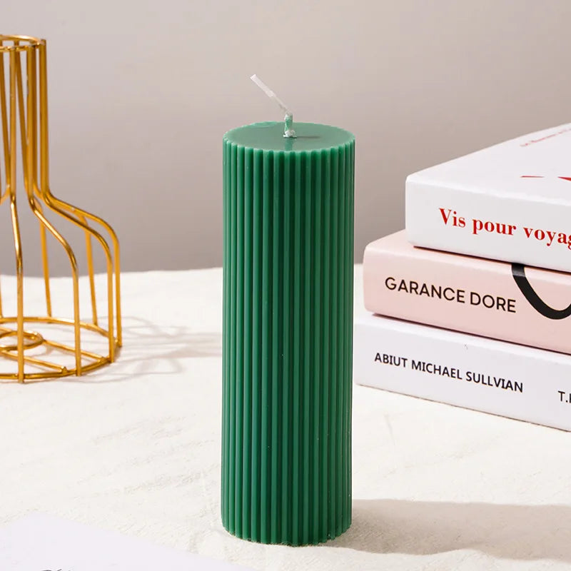 Pillar Candles Cylindrical gear candle household