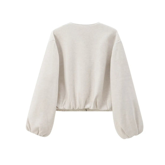 MUJER 2025 Fleece Bomber Jackets for Women