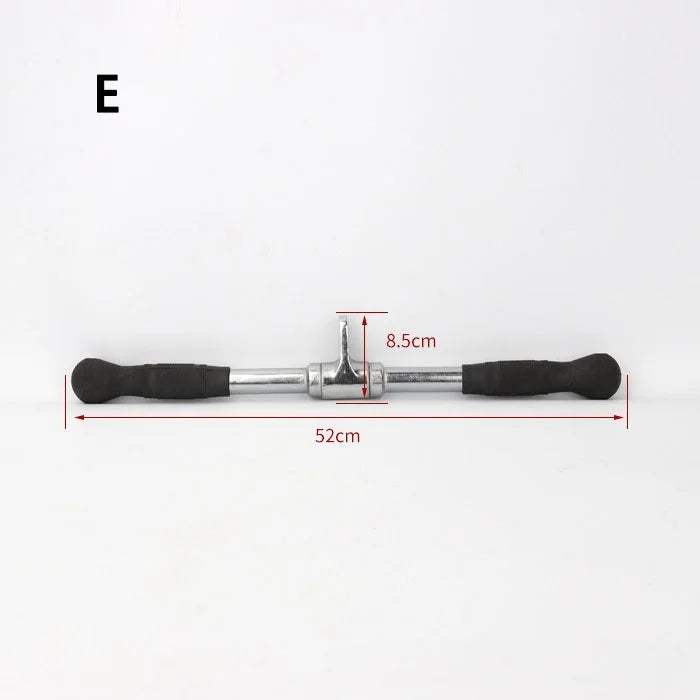 Fitness Solid T-bar, V-Bar Heavy Duty Load