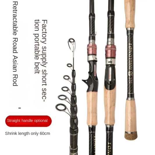 Children 1.8m-3.6m Fishing Rod Full Kits Telescopic Spincast Fishing Reel Fishing Pole High Carbon Fishing Rod Fishing