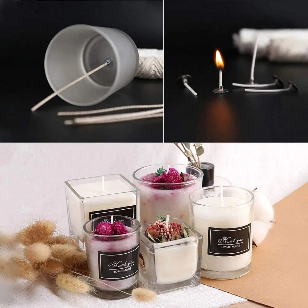61m Cotton Woven Candle Wick DIY Handmade