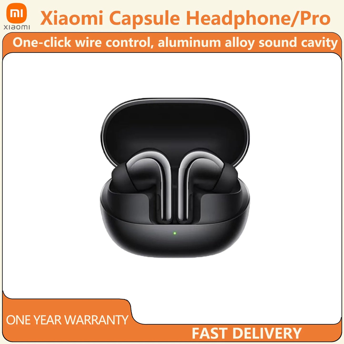 Original Xiaomi Buds 4 Pro Earphones Wireless Bluetooth 48dB