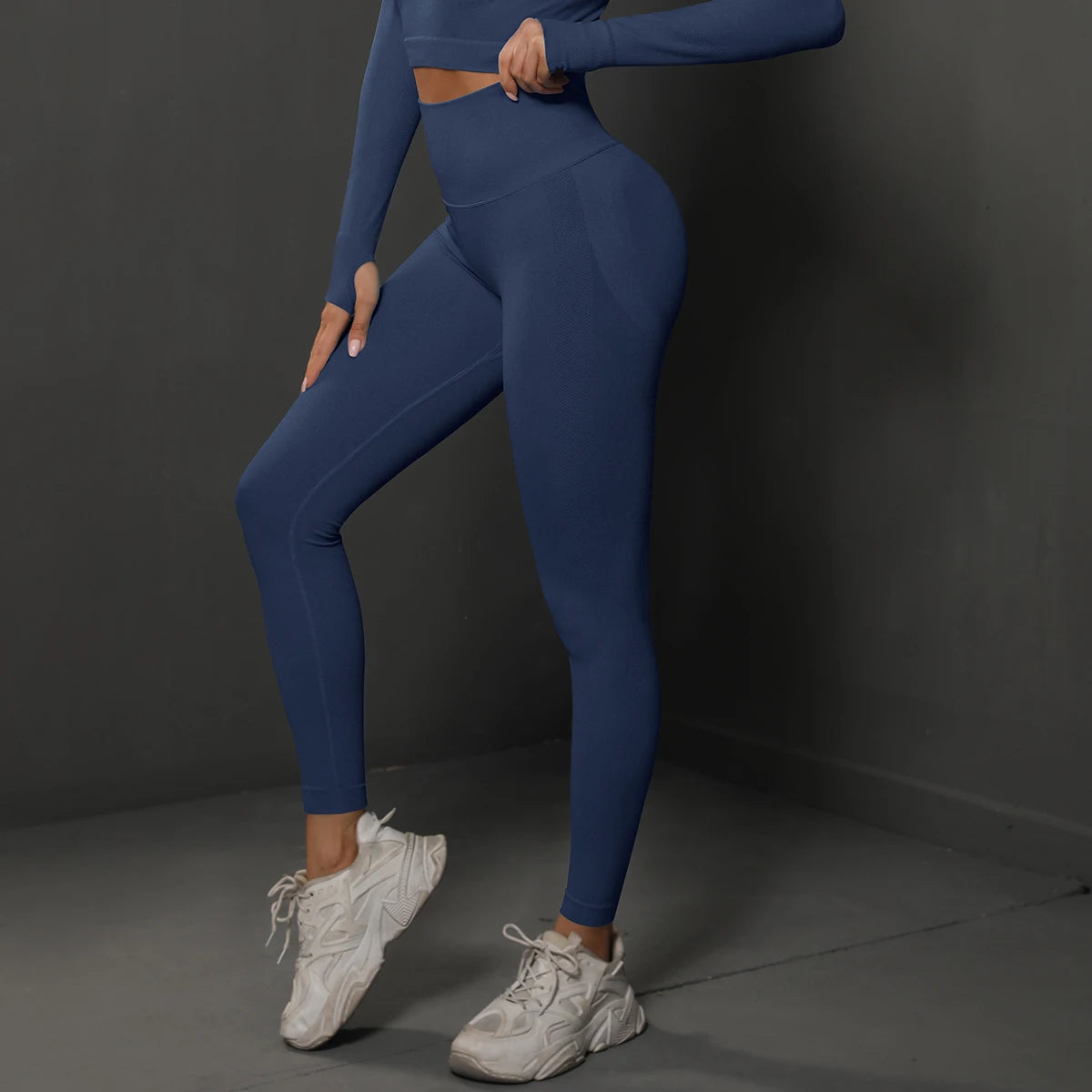 Naadloze gymleggings voor dames, yogabroeken,