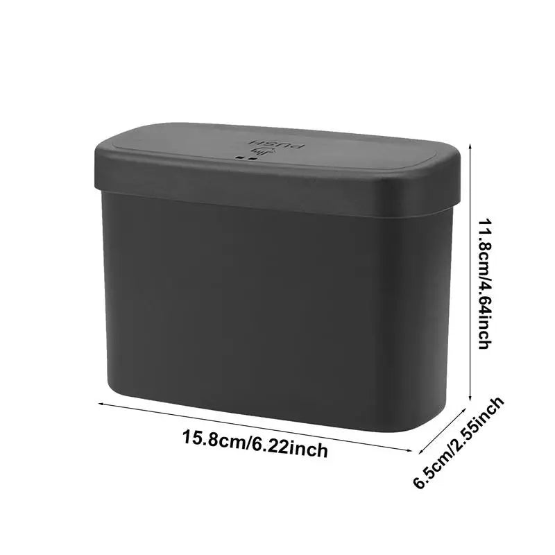 Car Door Trash Can Small Automatic Portable Trash Can