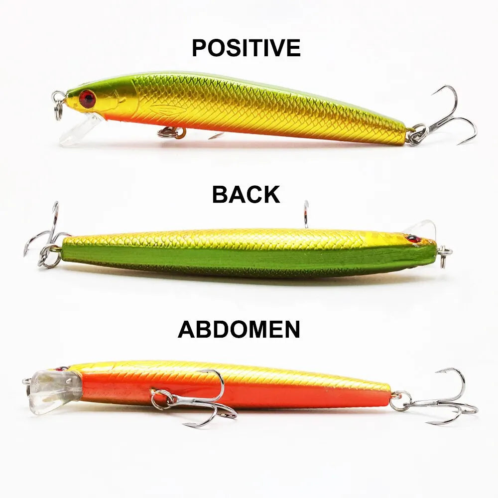 10 Pcs Fishing Lure Set Mini Fishing