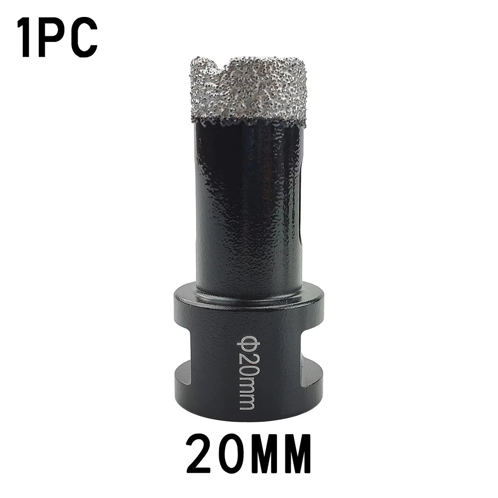 1 Pcs M14 Thread Diamond Dry Vacuum Brazed Drilling Core Bits
