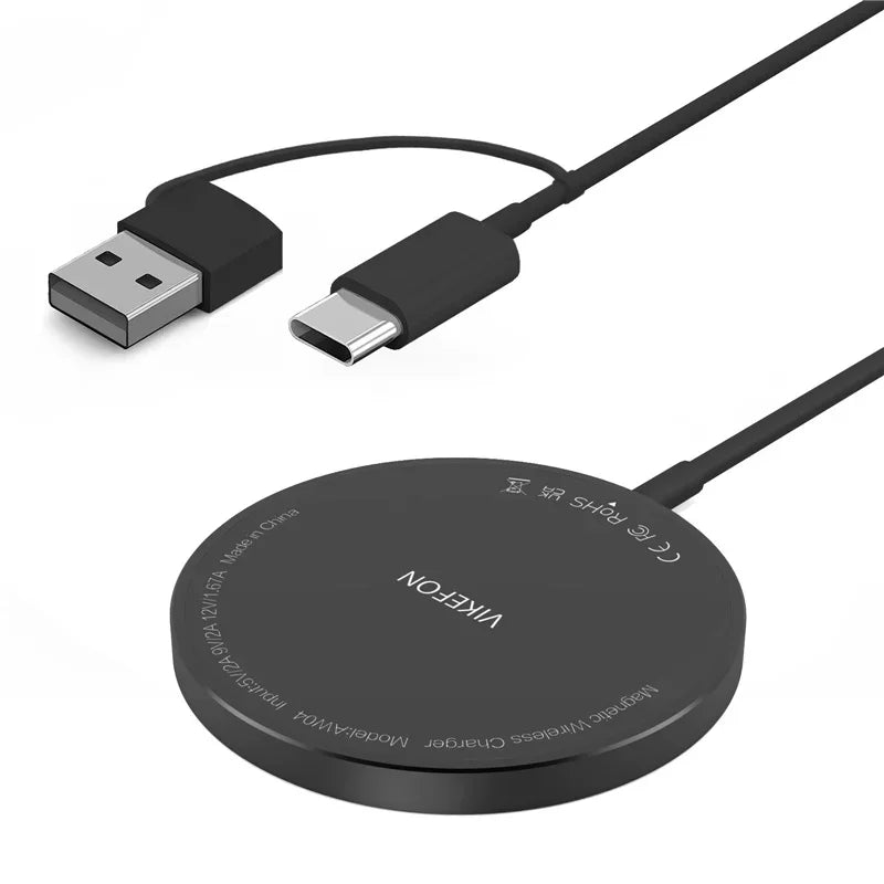 30W magnetische draadloze oplader PD Type C USB