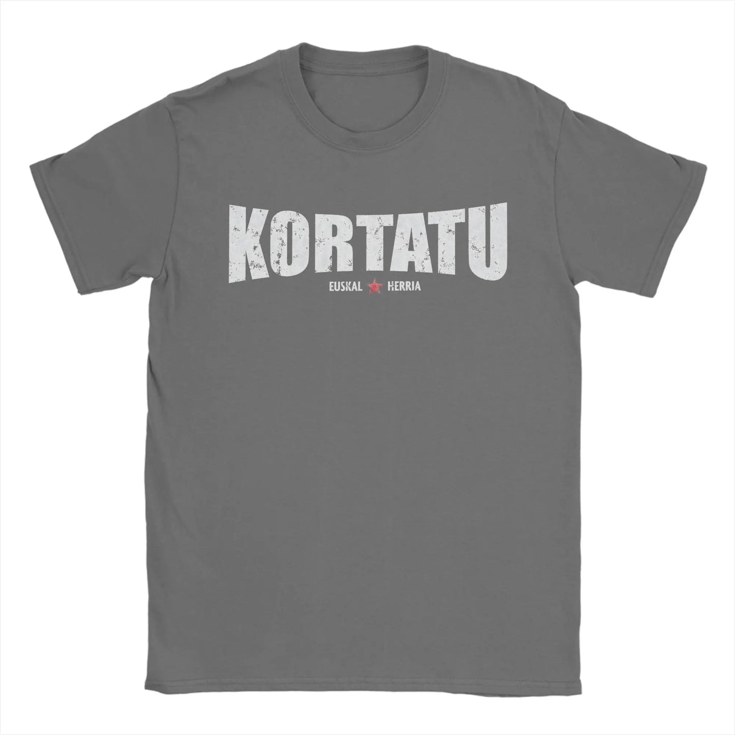 Kortatu Music T-Shirts Men  Funny Cotton Tees Round Neck