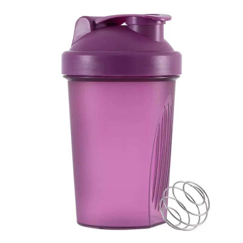 Sport Shaker Bottle 400ML Whey Protein Powder Mixing Bottle