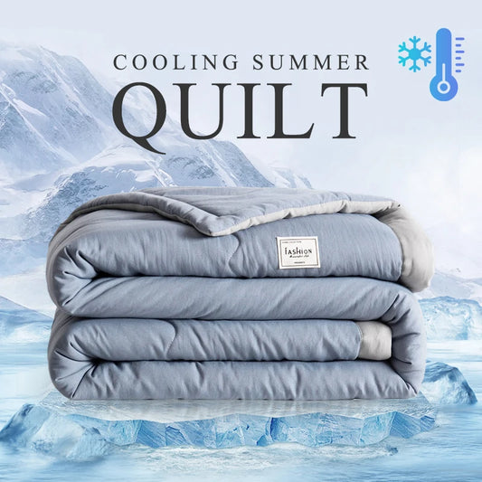 2025 New Japanese Polyester-Cotton Quilted Summer Duvet -
