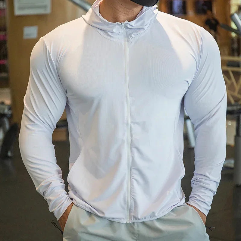 Outdoor sun protection clothing men's