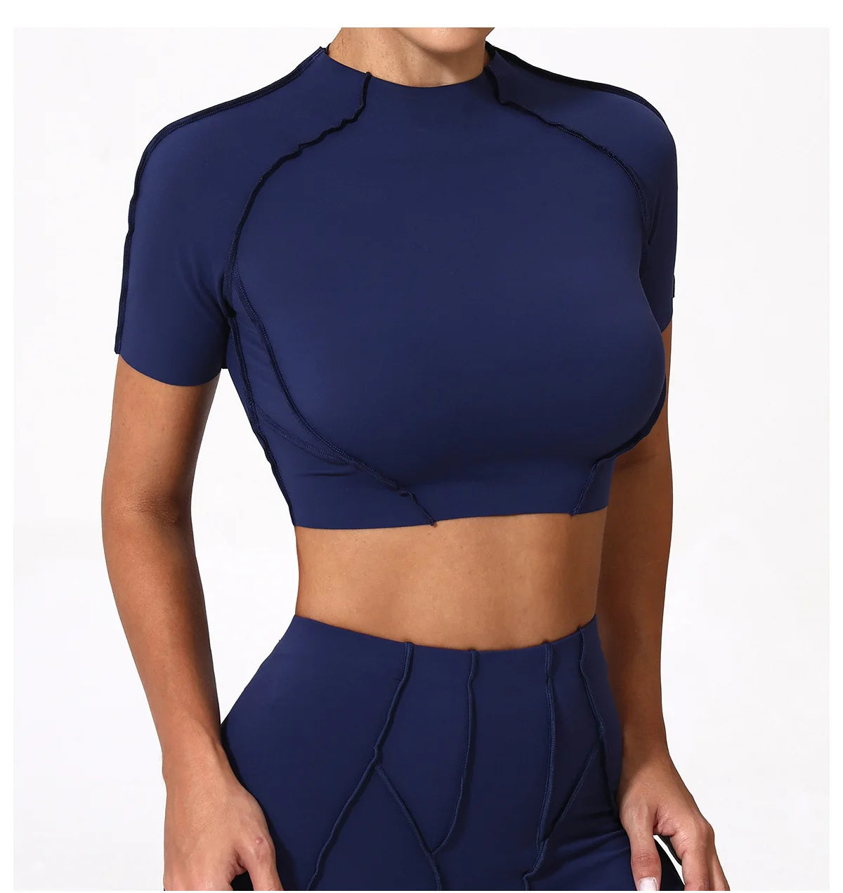 Sports T-shirt Women Fitness Top Short Sleeves Yoga Dance