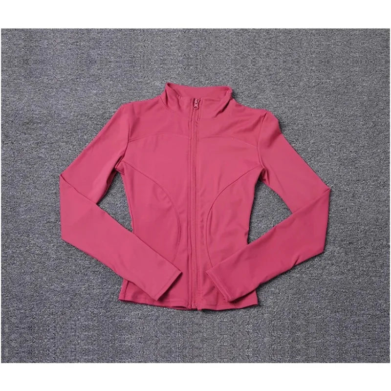 Women Sport Jacket Long Sleeve Shirt Workout