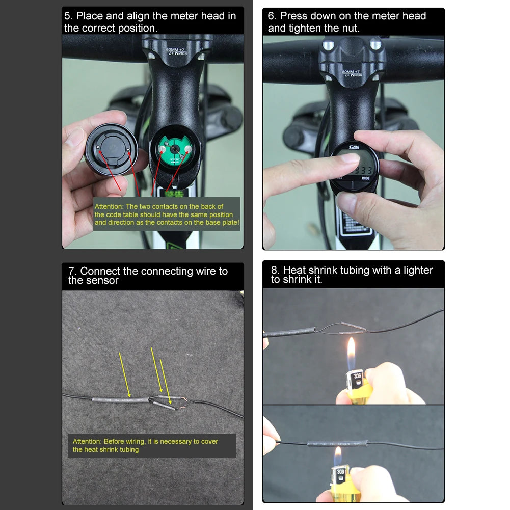 Bike Computer Bicycle Speedometer Cycling Odometer