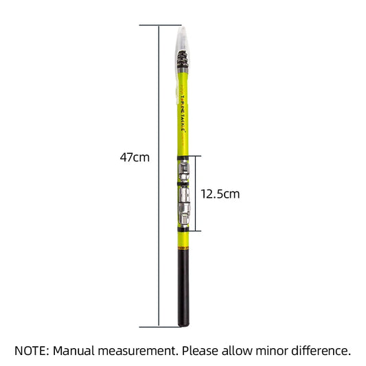 Telescopic Rock Fishing Rod 3.0M Spinning Fly Carp