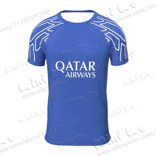 24-25 Men's PSG Fourth Football Shirt Youth Kids Sportwear