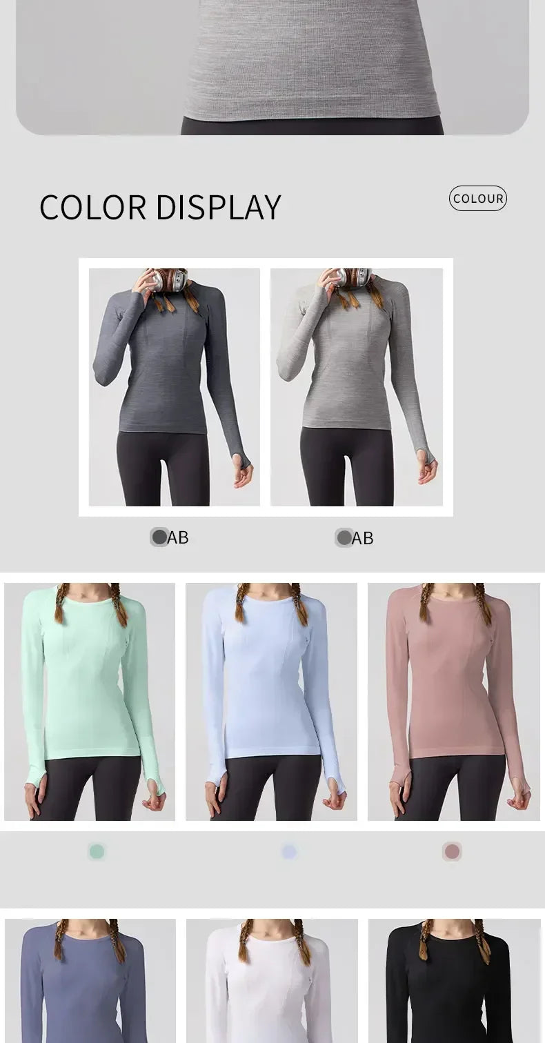 New Sports Long Sleeve Top for Men and Women