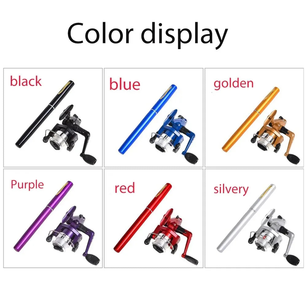Fish Rod Goods Tackle Reel Telescopic Pole Tools