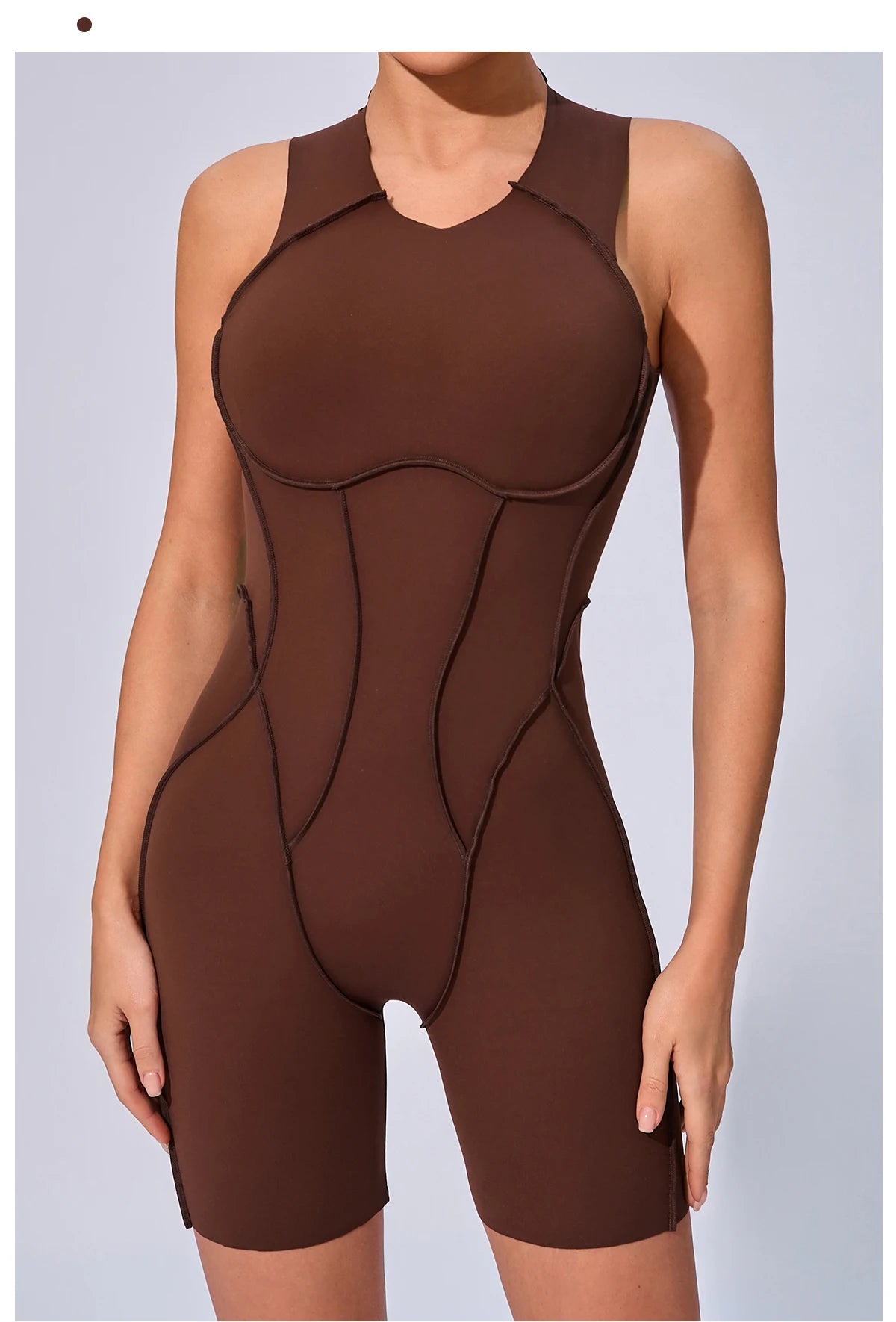 Sports Overalls Padding Sporty Jumpsuit Sportswear Woman