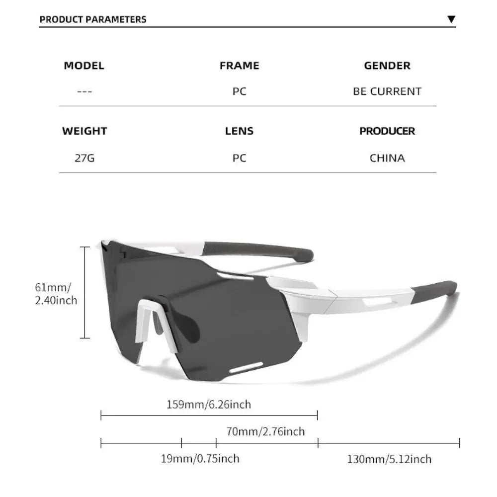 Sport Shades Polarized Sports Sunglasses Wrap Around