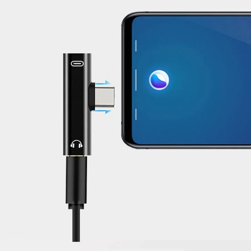 USB C To 3.5mm Headphone Jack Adapter Listening