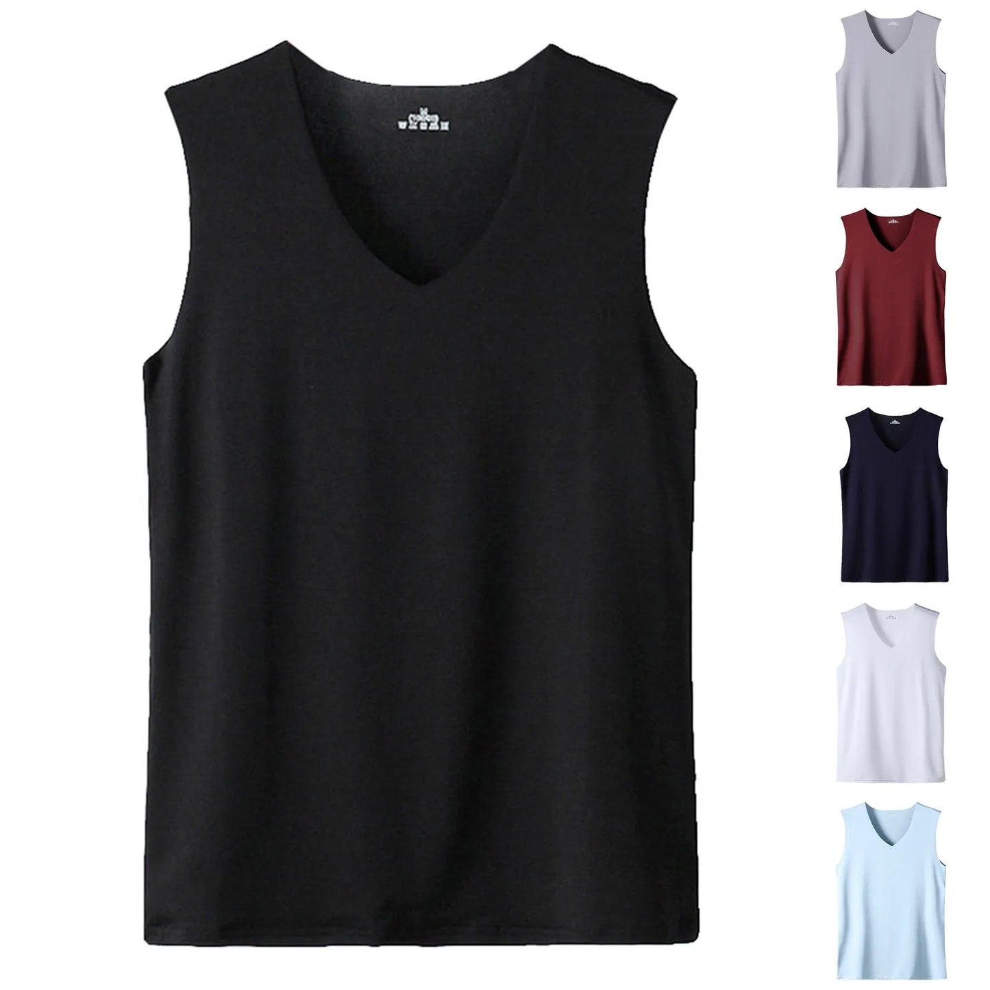 Tops Seamless Mens Vest Sleeveless