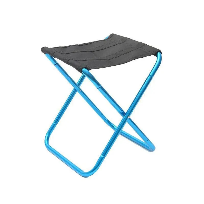 Outdoor Camping Chair Golden Aluminum Alloy Folding Chair