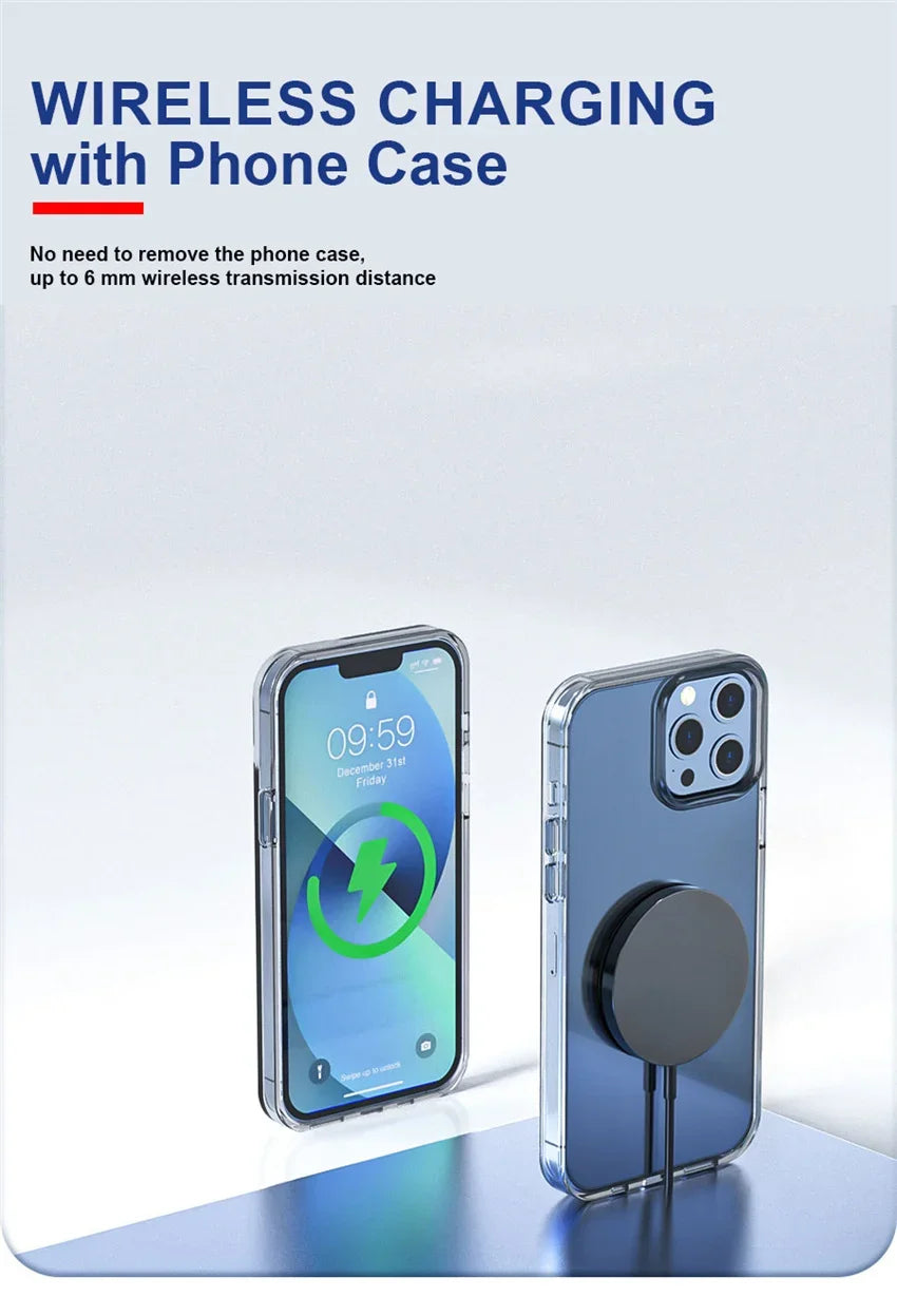 30W Magnetic Chargers Fast Wireless Charger