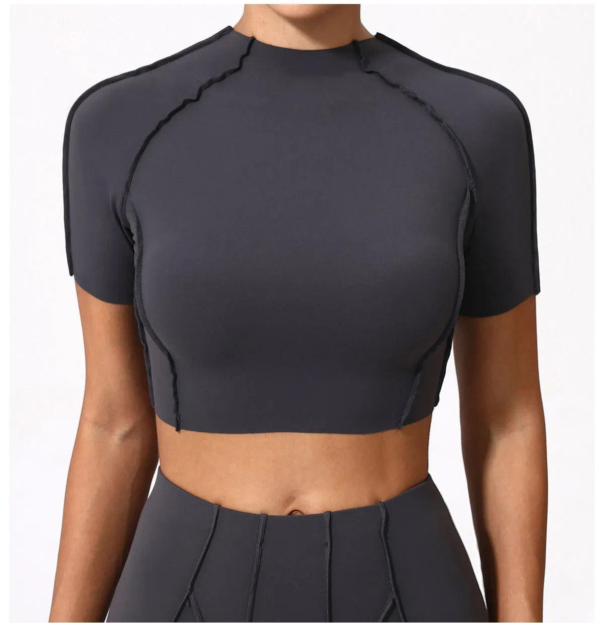 Sports T-shirt Women Fitness Top Short Sleeves Yoga Dance