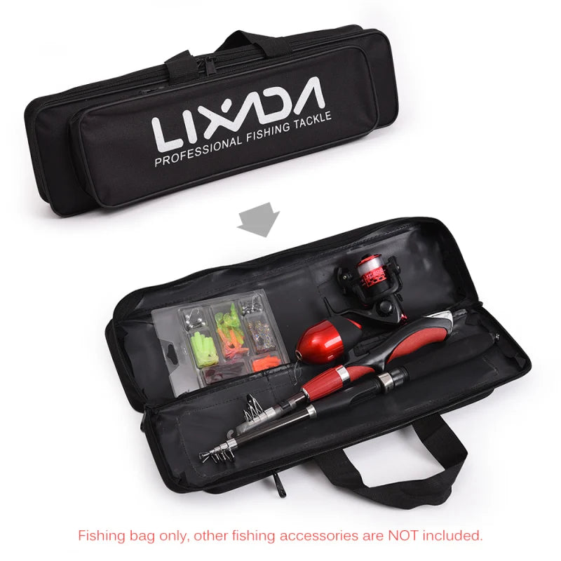 Lixada Telescopic Fishing Rod and Reel Combo