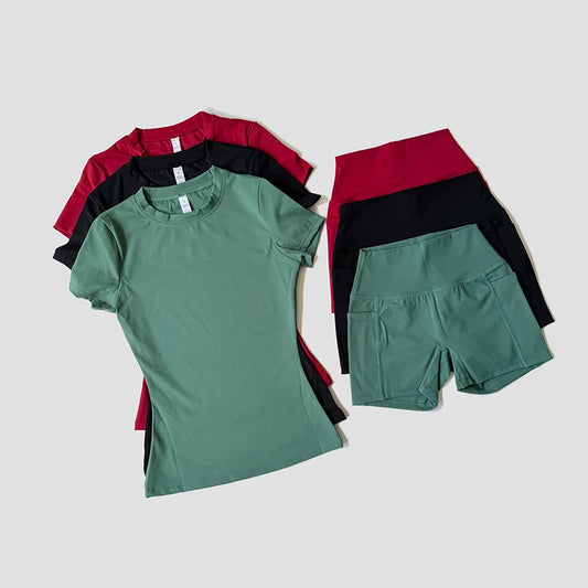 Sportsets Fitness Heuplifting Tight Top Pak Hardlopen