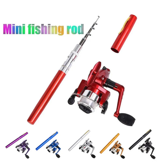 Fish Rod Goods Tackle Reel Telescopic Pole Tools
