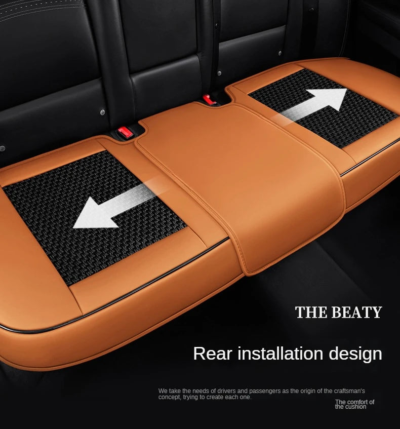 Full Coverage Car Seat Cover 3D Cushion for Mercedes