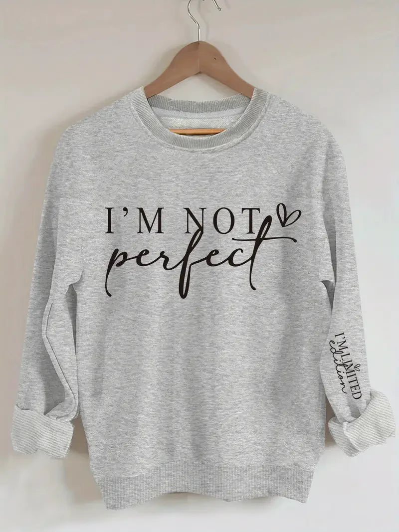 Hoodie Female Letter Print