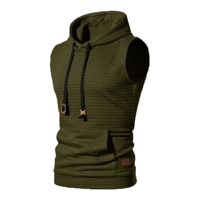 2025 New Spring Sweater Vest Men's No Sleeve Retro Casual Knitted