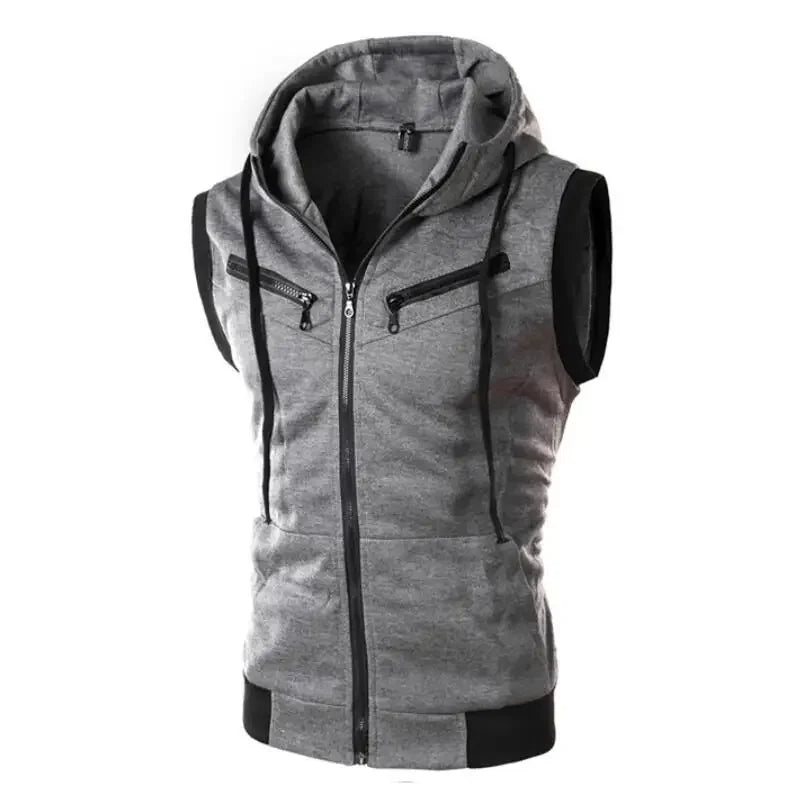 2025 New Spring Sweater Vest Men's No Sleeve Retro Casual Knitted